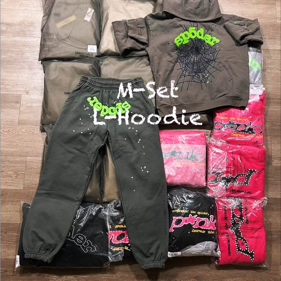 Sp5der Other - Green/Gray SP5DER SET (M/L)